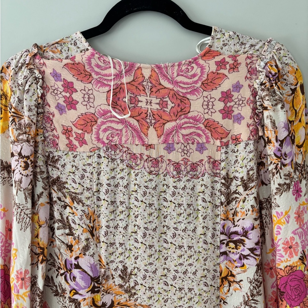 Free People Marais Floral High-Low Dress - Picture 10 of 12